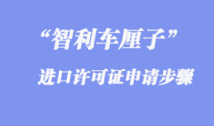 进口智利车厘子上海报关许可证申请流程步骤