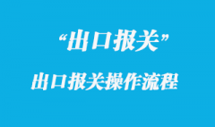 出口报关操作流程