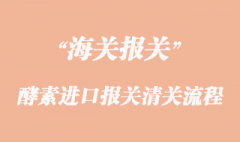 酵素进口报关清关流程