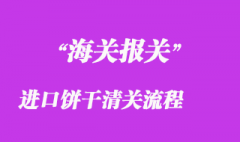 进口饼干清关流程与注意事项
