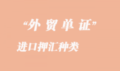 进口押汇种类