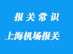 上海机场报关公司推荐哪家比较好